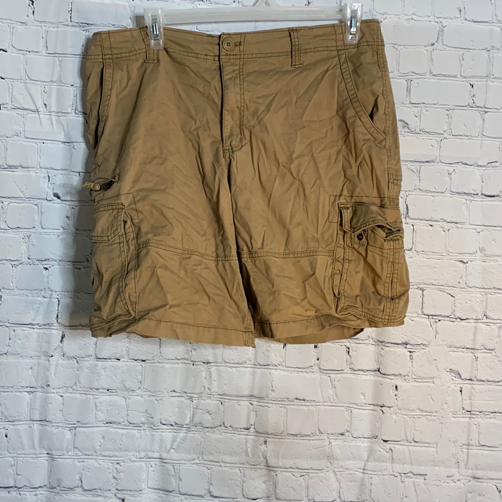 Khaki Cargo Shorts